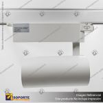 CANNES - FOCO LED TRACK LIGHT TRIFASICO COB 30W 3000K BLANCO 24