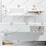 CANNES - FOCO LED TRACK LIGHT TRIFASICO COB 30W 3000K BLANCO 36
