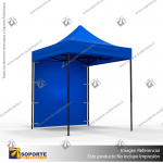 CARPA 2*2 MTS COLOR AZUL PARA TOLDO PUBLICITARIO (C10)