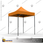 CARPA 2*2 MTS COLOR NARANJA PARA TOLDO PUBLICITARIO (C10)