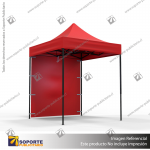 CARPA 2*2 MTS COLOR ROJO PARA TOLDO PUBLICITARIO (C10)