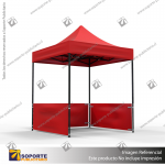 CARPA 2*2 MTS COLOR ROJO PARA TOLDO PUBLICITARIO (C10)