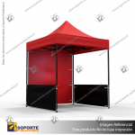 CARPA 2*2 MTS COLOR ROJO PARA TOLDO PUBLICITARIO (C10)