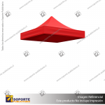 CARPA 2*2 MTS COLOR ROJO PARA TOLDO PUBLICITARIO (C10)