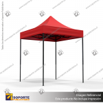 CARPA 2*2 MTS COLOR ROJO PARA TOLDO PUBLICITARIO (C10)