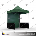 CARPA 2*2 MTS COLOR VERDE PARA TOLDO PUBLICITARIO (C10)