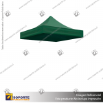 CARPA 2*2 MTS COLOR VERDE PARA TOLDO PUBLICITARIO (C10)