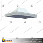 CARPA 2*3 MTS COLOR BLANCO PARA TOLDO PUBLICITARIO (C10)