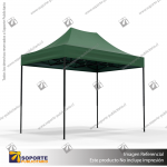 CARPA 2*3 MTS COLOR VERDE PARA TOLDO PUBLICITARIO (C10)