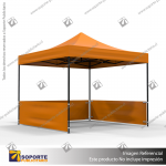 CARPA 3*3 MTS COLOR NARANJA PARA TOLDO PUBLICITARIO (C9)