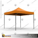 CARPA 3*3 MTS COLOR NARANJA PARA TOLDO PUBLICITARIO (C9)