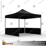 CARPA 3*3 MTS COLOR NEGRO PARA TOLDO PUBLICITARIO (C9)