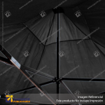 CARPA 3*3 MTS COLOR NEGRO PARA TOLDO PUBLICITARIO (C9)