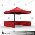 CARPA 3*3 MTS COLOR ROJO PARA TOLDO PUBLICITARIO (C9)