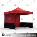 CARPA 3*3 MTS COLOR ROJO PARA TOLDO PUBLICITARIO (C9)