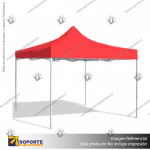 CARPA 3*3 MTS COLOR ROJO PARA TOLDO PUBLICITARIO (C9)