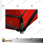 CARPA 3*3 MTS COLOR ROJO PARA TOLDO PUBLICITARIO (C9)