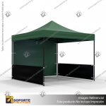 CARPA 3*3 MTS COLOR VERDE PARA TOLDO PUBLICITARIO (C9)