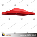 CARPA 3*4.5 MTS COLOR ROJO PARA TOLDO PUBLICITARIO (C6)