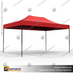 CARPA 3*4.5 MTS COLOR ROJO PARA TOLDO PUBLICITARIO (C6)