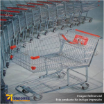 CARRO DE CLIENTES CANASTO DE 180 LTS