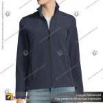 CHAQUETA SOFTSHELL RACE MUJER/XX LARGE/AZUL