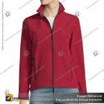 CHAQUETA SOFTSHELL RACE MUJER/XX LARGE/ROJO