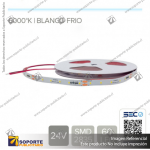CINTA LED 13.2W 24V 60L FRIO (ROLLO 10 MTS)