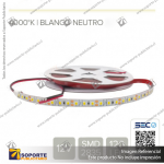 CINTA LED 14.4W 12V 120L NEUTRO (ROLLO 5 MTS)