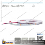 CINTA LED 14.4W 24V 60L FRIO (ROLLO 10 MTS)