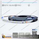 CINTA LED 3.6W 24V - BLANCO FRIO (ROLLO 10 MTS)