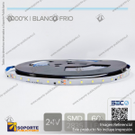 CINTA LED 3.6W 24V - BLANCO FRIO (ROLLO 15 MTS)