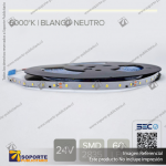 CINTA LED 3.6W 24V - BLANCO NEUTRO (ROLLO 15 MTS)
