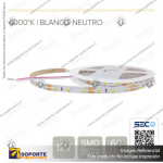 CINTA LED 4.5W 12V 60L NEUTRO (ROLLO 5 MTS)