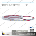 CINTA LED 4.8W 24V 60L FRIO (ROLLO 5 MTS)