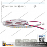 CINTA LED 9.6W 12V 120L FRIO (ROLLO 5 MTS)