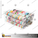 CLEAR ORGANIZER WITH 3 DRAWERS