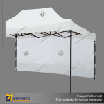COBERTOR LATERAL PARA TOLDO 4.5 METROS COLOR BLANCO 