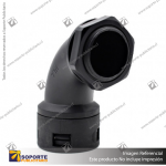 CODO CONECTOR A CAJA 13 MM