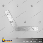 CONECTOR DE ALUMINIO PARA PERFILES ALP 120 CON TORNILLOS
