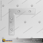 CONECTOR DE ALUMINIO PARA PERFILES ALP 90 SUPERIOR CON TORNILLOS