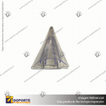 CONECTOR POLICARBONATO TAPA/ BASE CRISTAL X 2900