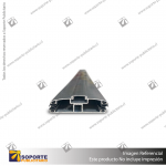 CONJUNTO CONECTOR ALUMINIO CON EMPAQUE 6MTS