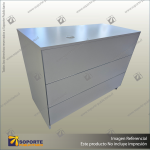 COUNTERTOP/CASHIER DESK WITH LOCKABLE DRAWER