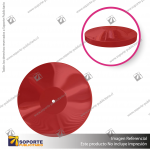 CUBRE BASE ROJO REPUESTO PARA SEPARADOR DE FILAS CINTA RETRáCTIL