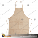 DELANTAL JUTE/MARRON CLARO/MARRON CLARO