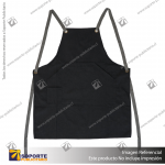 DELANTAL MASTER/NEGRO/NEGRO