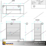 DOUBLE PLINTH GONDOLA - G60