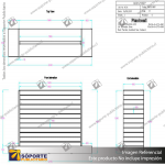 DOUBLE PLINTH GONDOLA - G60