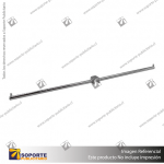 DUPLO ASIMETRICO BARRA UNIVERSAL 30 CM TUBULAR MACIZO
